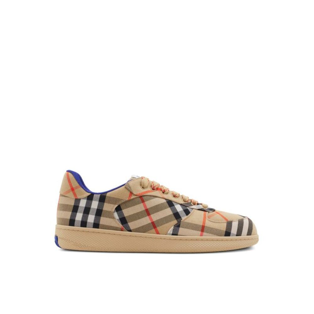 Burberry Men Checked Box Sneakers